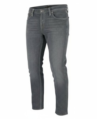 Nudie Jeans Tight Long John Herren Jeans W33/L32 Charcoal Organic Slim Gewaschen