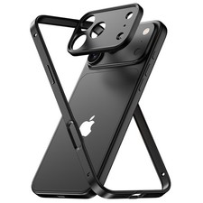 For iPhone 18 Pro Max 17 16 15 14 Aluminum Alloy Frame Case Metal Bumper Cover