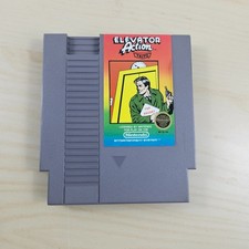 Elevator Action NES 5 Screw Cartridge Only Tested and Working