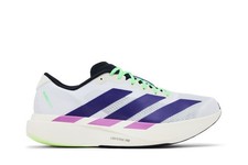 adidas Adizero Evo SL White Purple Lime Burst JS4495 