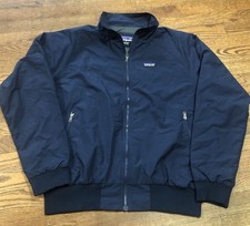 VintagePatagonia Jacket Mens Medium Blue Full Zip Lightweight Windbreaker Hiking