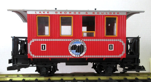 Coche de pasajeros LGB 3306 Lake George & Boulder rojo # 1 | Zustand: Used