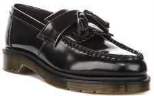 Dr Martens Adrian Quasten Slipper Damen Ballerinas IN Schwarz EU 36-46