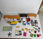 Lot of Vintage Playmobil Furniture Figures & Accessories. Classroom, Chairs Desk