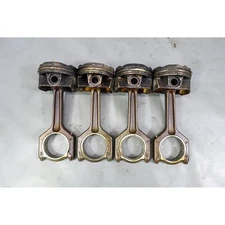 12-17 BMW N20 N26 4-Cyl Turbo Engine Piston and Connecting Rod Set of Four OEM