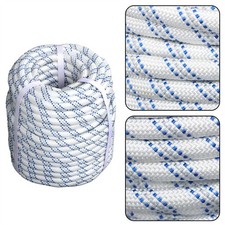 1/2" x 120' Double Braid Polyester Arborist Bull Rope Rigging Rope Tree Rope
