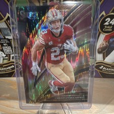 Panini Select Football Prizm Club Level Christian McCaffrey #712/899 49ers NFL