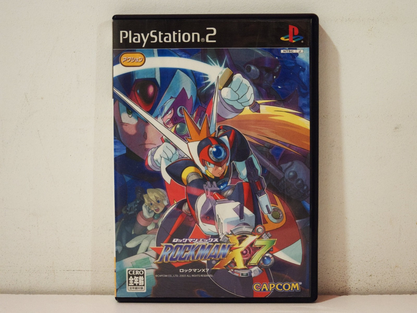 Rockman X7 Mega Man Sony Playstation 2 PS2 NTSC Japan