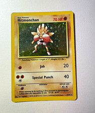 Wizards of the Coast Hitmonchan 7/102 Base Set 1999 Holo Rare 70 HP English on eBay