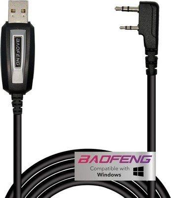 Chirp Compatible USB Programming Cable for Baofeng UV-5R UV-82 BF-F8HP and Other
