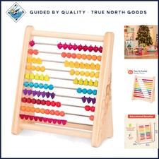 Educational Wooden Abacus for Kids 100 Beads for Addition  Subtraction