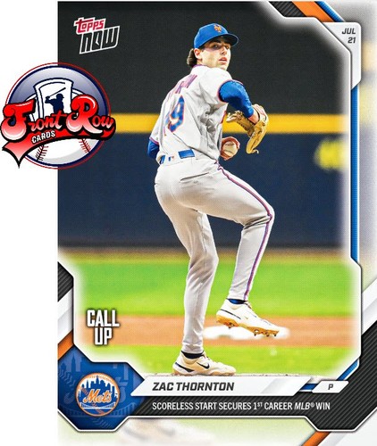 2026 Topps Now 476 Zac Thornton