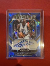 2023-24 Panini Prizm Draft Picks - Legacy Signatures Antawn Jamison Blue /75