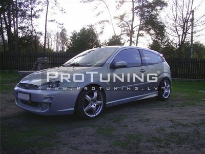 Sport Side Skirts addons extensions For Ford Focus MK1 98-04 All models