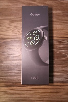 Google Pixel Watch 3 45mm WiFi/GPS Matte Black Case / Obsidian Active Band
