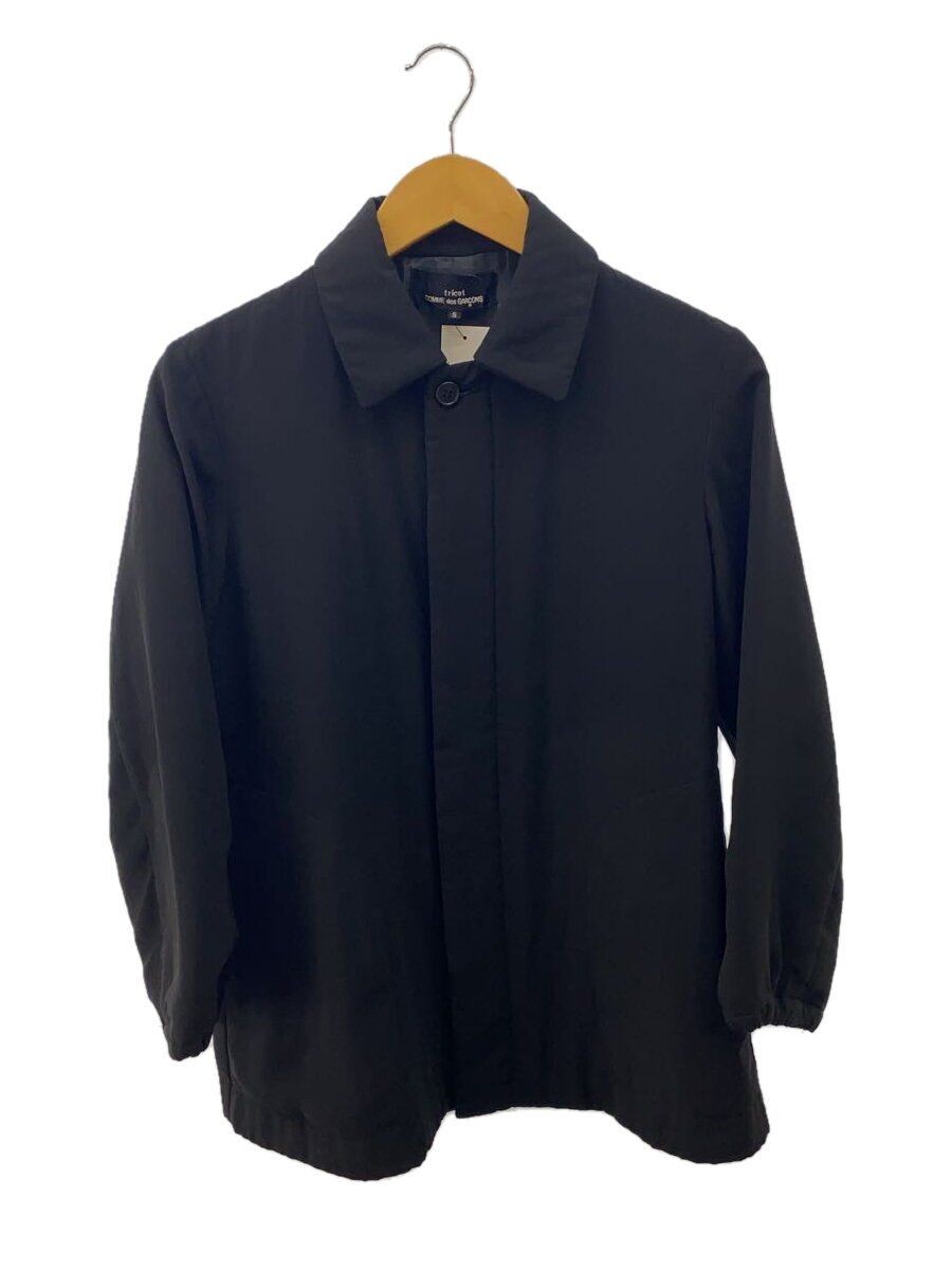 ALTRA Giacca COMME des GARCONS altro supporto colletto S poliestere nero tinta unita Tj 100045