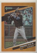 2021 Panini Donruss Variation Holo Orange Fernando Tatis Jr (Slam Diego) #71 2l4