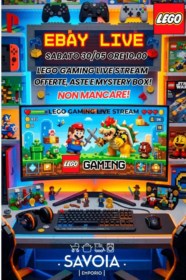 MAMMA MIA!!! LEGO GAMING TIME! 🎮