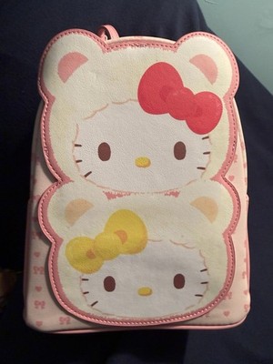 NEW Loungefly Sanrio Hello Kitty and Mimmy Cosplay Mini Backpack Rare Exclusive