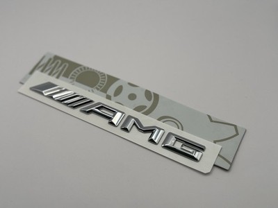 AMG Schriftzug Chrom Hochglanz Emblem 3D