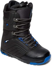 DC Men's SCENDENT Snow Boots - ADY0200036 - Black/Blue - US Size 9 - NIB