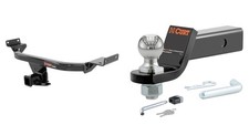 Curt Trailer Hitch Kit W 2in Receiver Ball Mount Hitch Lock Pin Clip 13281