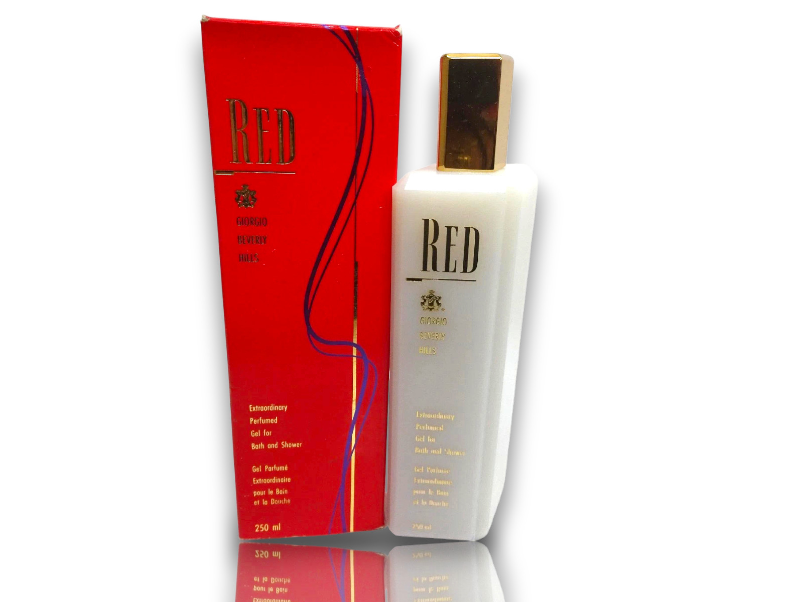 Giorgio Red Bath And Shower Gel 250ml By Giorgio Beverly Hills NIB 20490₽