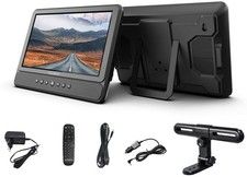 Reflexion DVD1052/N Portabler DVD-Player (mit eingebautem Akku, USB, 2-in-1