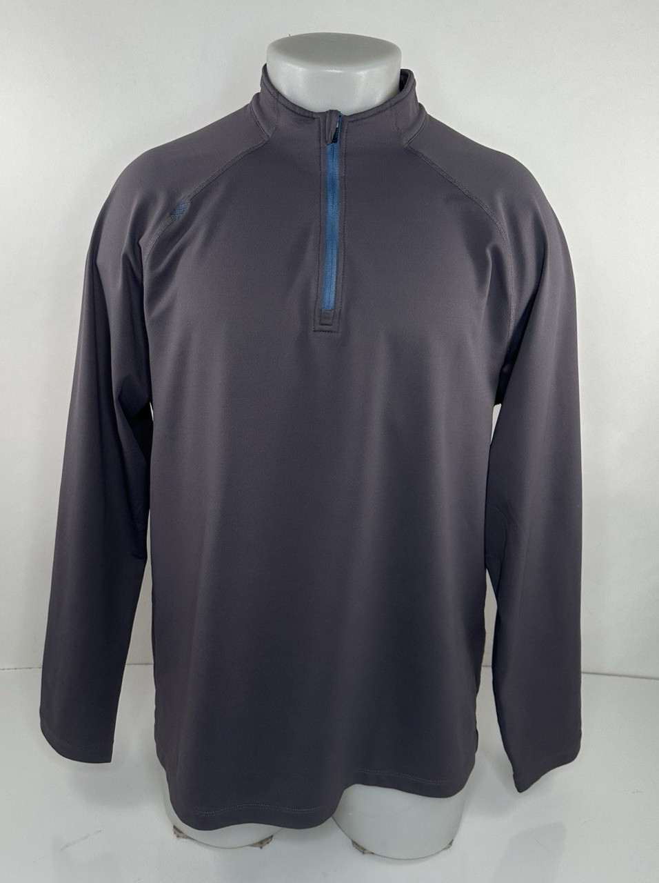 RHONE - Quarter Zip Solid Performance Athletic Me… - image 1