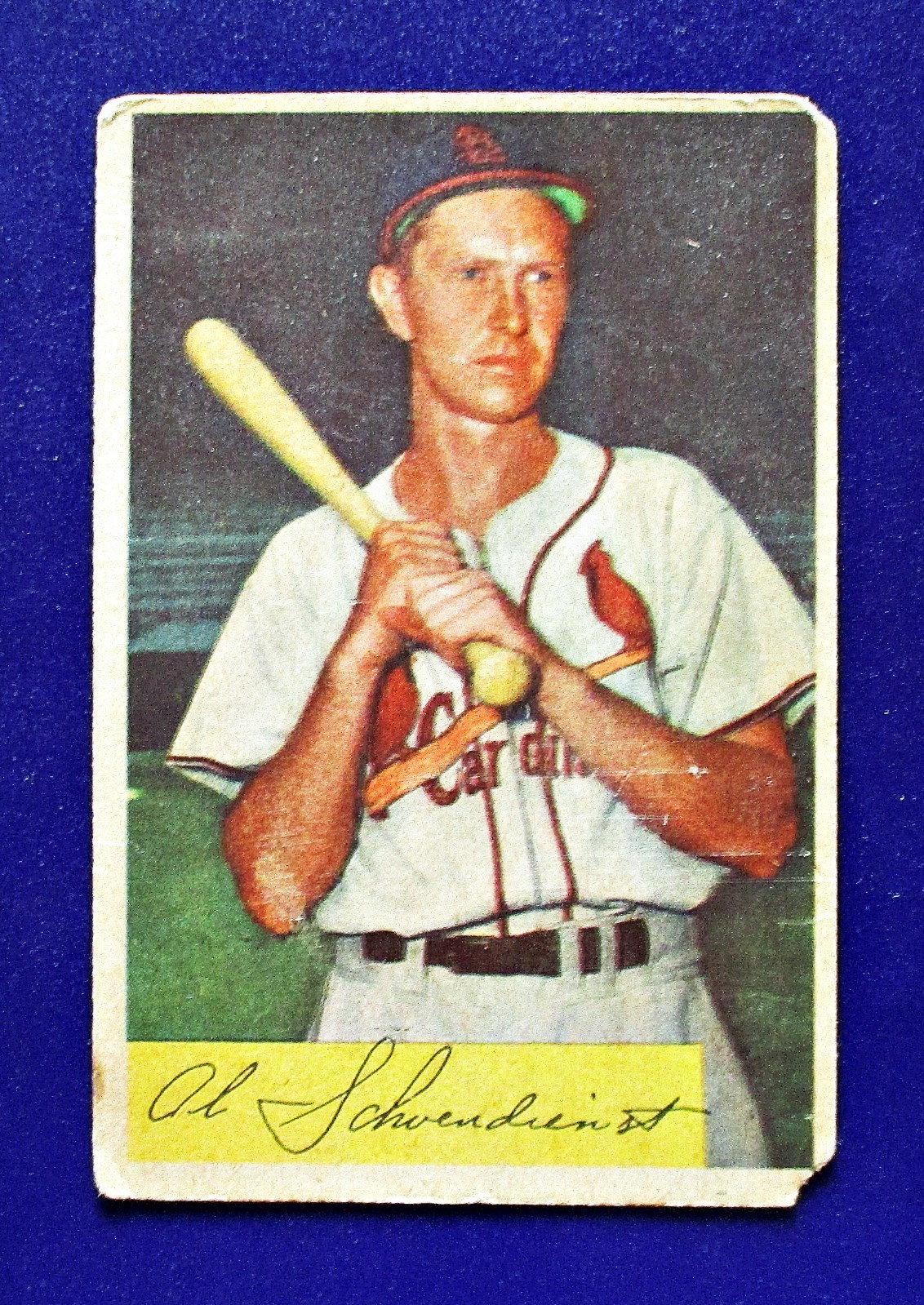 1954 Bowman #110 Al "Red" Schoendienst HOF- VG