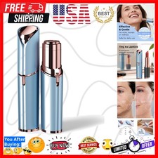 Facial Hair Removal for Women: Electric Face Razor with LED Light - Painless ...