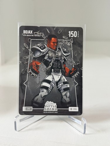 2026 BO JACKSON BATTLE ARENA BOJAX STEEL P-9 SEALED - PSA MAGAZINE PROMO