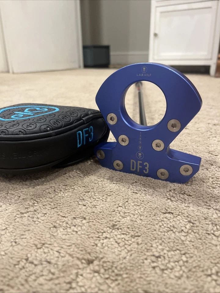 DF3 Lab Putter, 35 Zoll, Rechtshänder, gefälscht, sieht aber aus, fühlt sich an und spielt sich wie ein echtes Labor