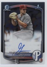 2025 Bowman Draft Chrome Prospect Auto Gage Wood #CPA-GW Auto 0co5