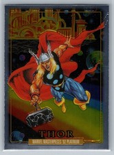 2024 Skybox Marvel Masterpieces 92 Platinum #92 Thor