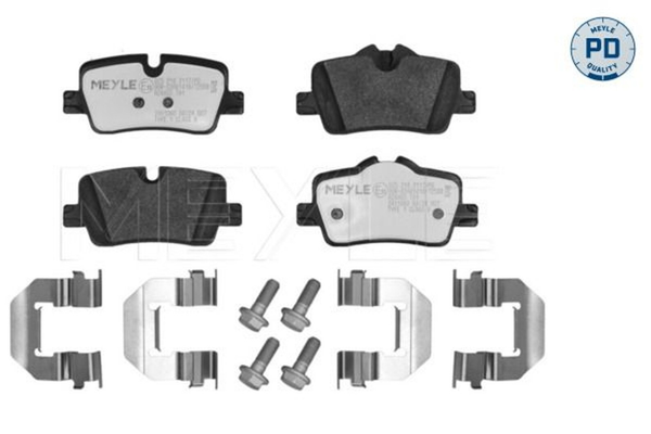 Meyle BremsbelÄGe Passend FüR Bmw 2 G42 G87 3 G20 G80 G28 G21 G81 G21 4 G22-image