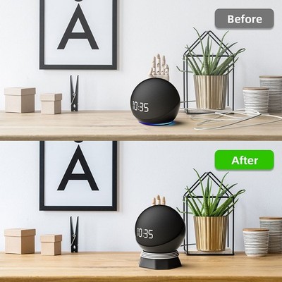 Stylischer Lautsprecher Halter in Silikon für Alexa für Echo Dot 4. und 5. Gen