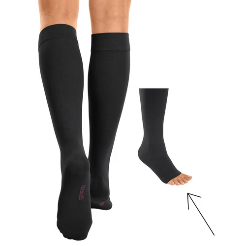 mediven® cotton CCL2 AD Kompressionsstrümpfe kurz (34-38 cm) o. Fußspitze - Bild 2 von 5