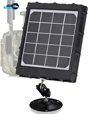 Trail Camera Solar Power Panel 8000Mah 3W Supporting 12V 9V 6V for All 3G 4G