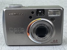 Pentax Optio 430RS 4.0mp Digital Camera USED - NO Battery or Charger