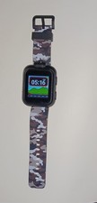 Kid's iTech Jr Green Camouflage Smart Watch. TESTED. Works As It Should