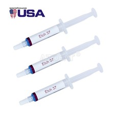 3X Dentex Dental Acid Etch Etching Gel 37 5 ml/syringe