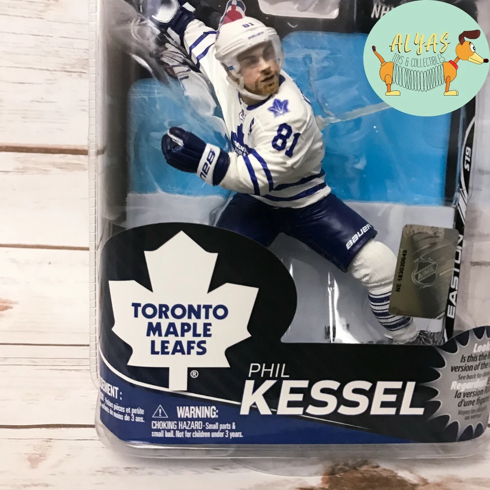 2012 Mcfarlane Sportspicks colecionadores Phil Kessel NHL 31 variante branca 618/2000 - Imagem 4 de 4