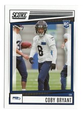 Coby Bryant 363 2022 ScoreRC Rookie Seattle Seahawks Card