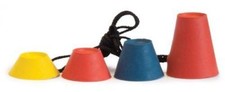 Image of PGA TOUR PREMIUM WINTER RUBBER STRING GOLF RANGE COURSE TEES SET OF 4 RRP £8.95