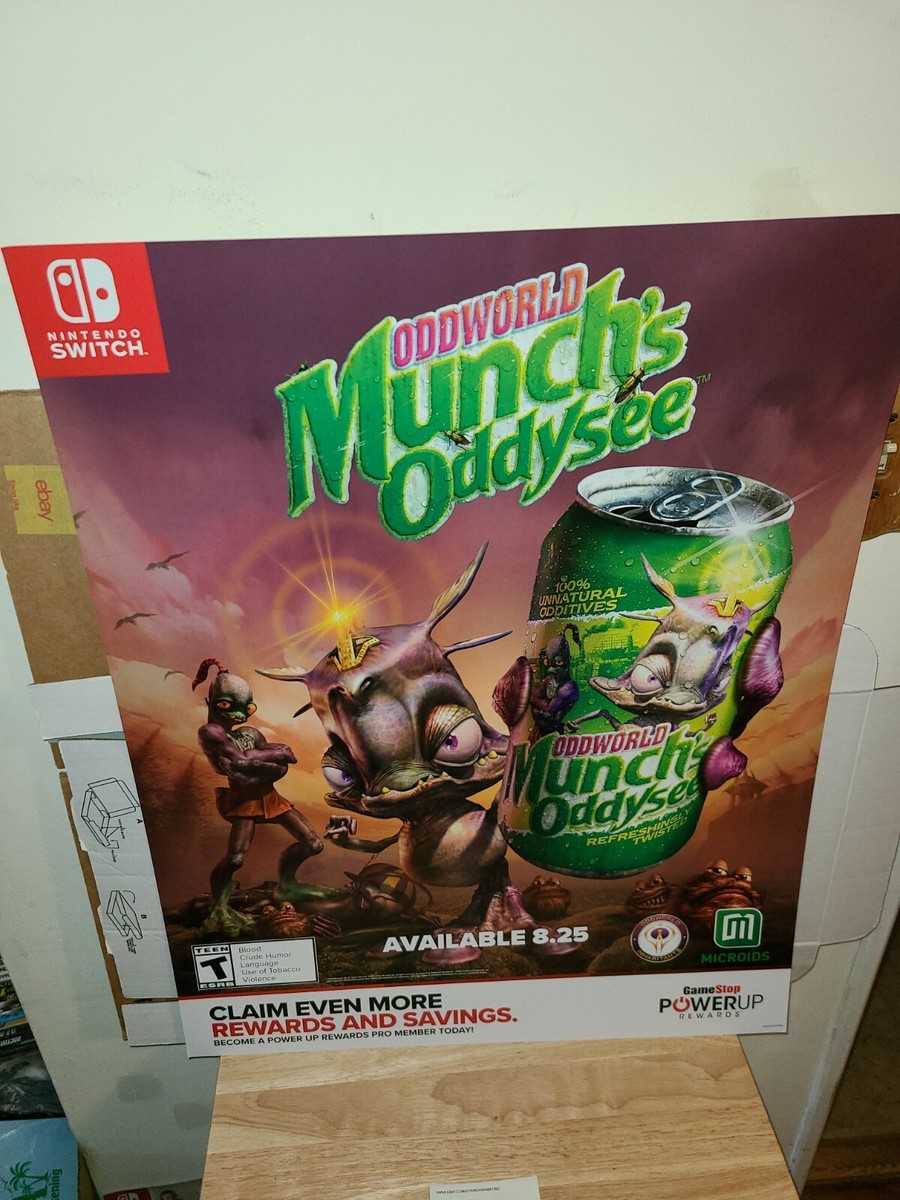 ODDWORLD MUNCH'S ODDYSEE PROMOTIONAL 28