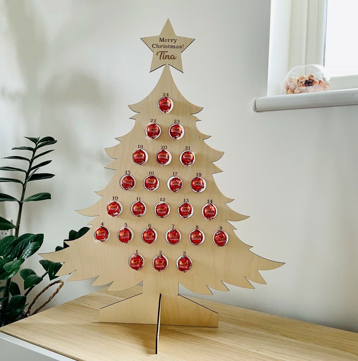 Personalised Christmas Tree Advent Calendar, Custom Christmas Advent Calendar | eBay Personalised christmas tree advent calendar, custom christmas advent calendar | ebay