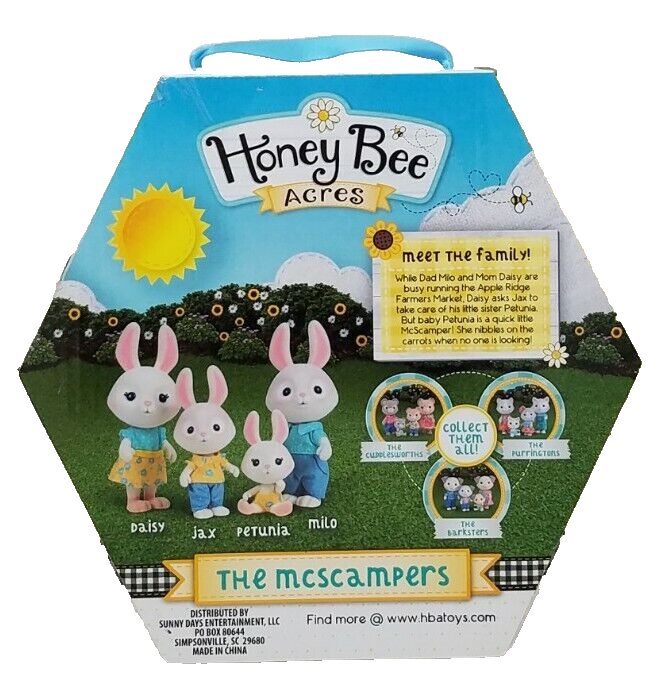 Honey Bee Acres Around Town MCSCAMPERS Easter/Spring Gift Daisy