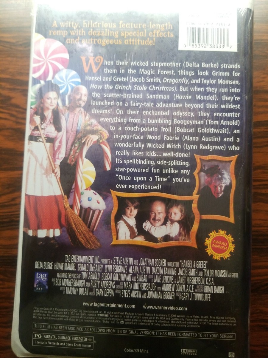 Hansel Gretel (VHS, 2003, Clam Shell Packaging) 85392383337| eBay