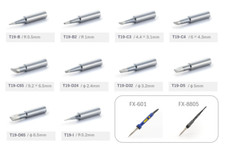 Hakko T19 Series Soldering Tip for FX-601/FX-8805, Choose from 10 patterns Japan